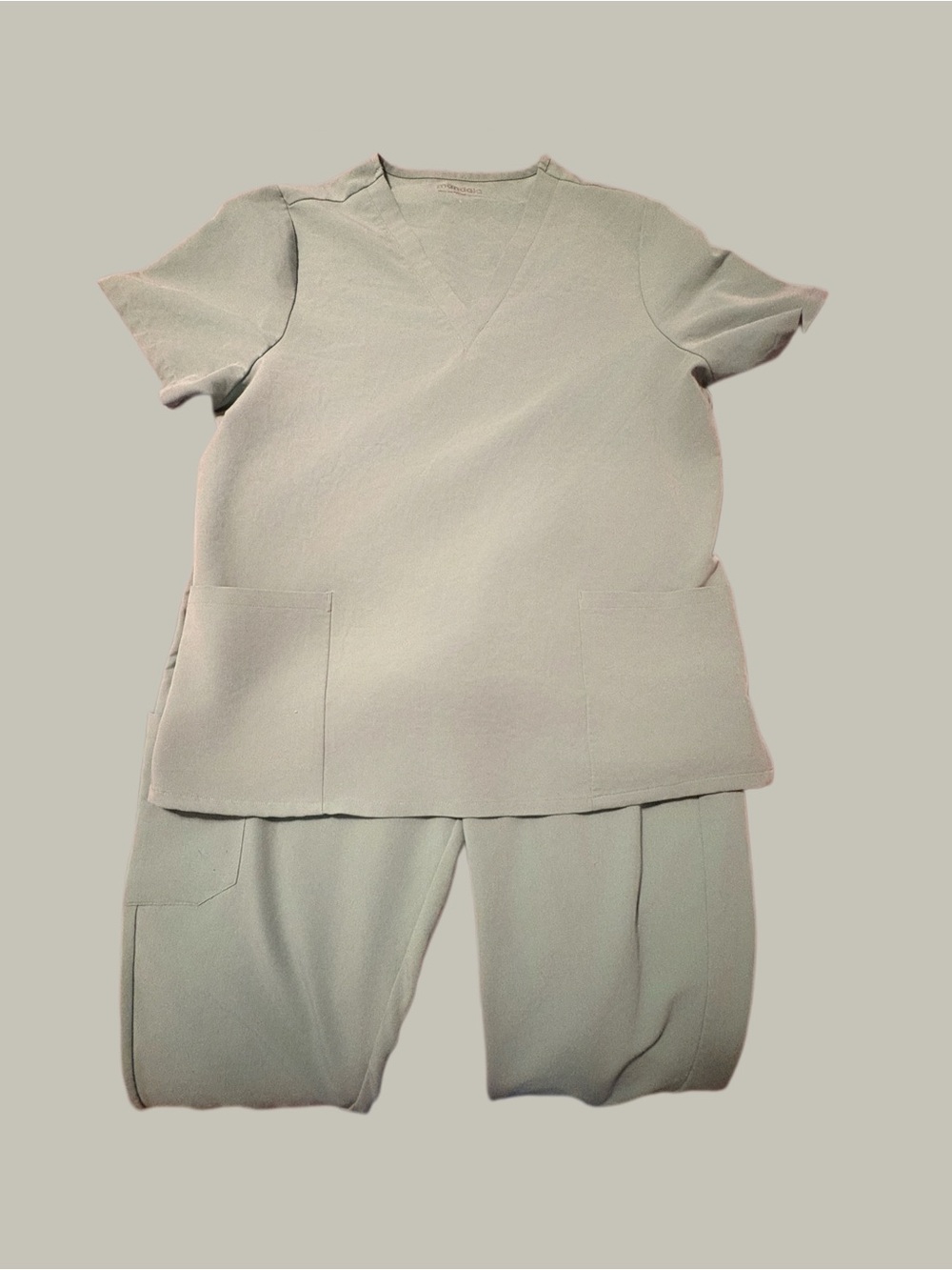 Med Couture Two-Piece Scrub Set - Sage Green